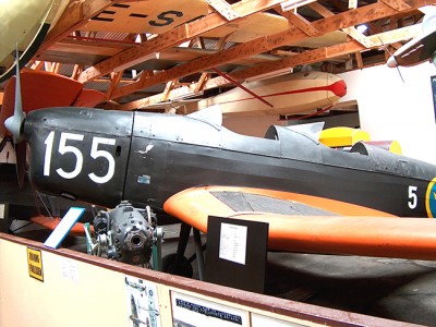 SE-BGF som Sk 15, Fv-nr 5025 utställd i Svedinos Bil- och Flygmuseum <br />den 2006-04-23. Foto: Sven-Erik Jönsson
