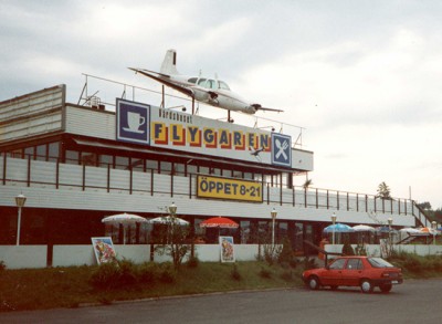 SE-EES vid E 4 utanför Gränna, ca 1990. Foto: Lennart Arjevall