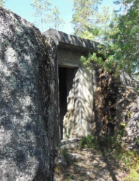 Olofsfors bunker på berget