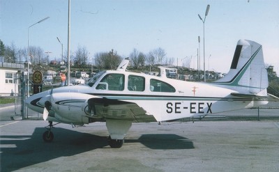 SE-EEX på Bromma 1970-05-08. Foto: Hans Göran Spritt