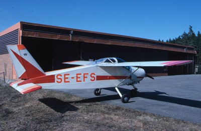 SE-EFS på Johannisberg, Västerås i maj 1982.<br /> Foto: Sven-Erik Jönsson