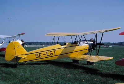 SE-EGT i Västerås 1992-05-16.  Foto: Lars E Lundin