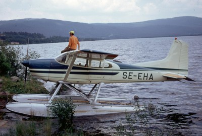 SE-EHA vid Tärnaby sommaren 1973. Foto: Sven Stridsberg