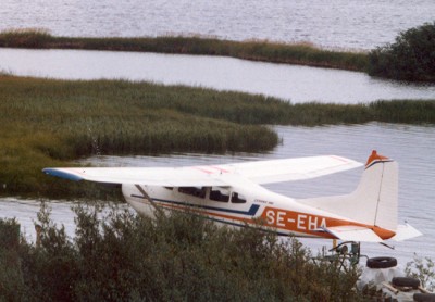 SE-EHA vid Tärnaby eller Klimpfjäll ? 1977-1978. <br />Foto ur Lennart Arjevalls donerade samling