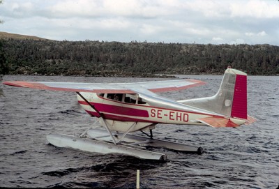 SE-EHD vid Rogen, Härjedalen 1974-07-07. Foto: Lars E Lundin