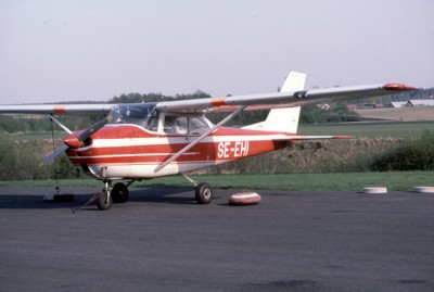 SE-EHI maj 1981. Plats okänd.  Foto: Freddy Stenbom