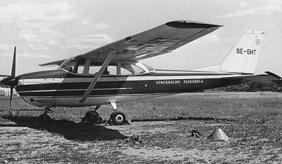 SE-EHT på Skå Edeby 1967-07-12. Foto: Lars E. Lundin