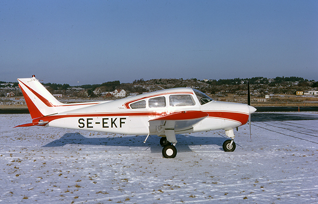 SE-EKF på Torslanda cirka 1965. Foto Christer Rydberg via Nils-Olof Andersson