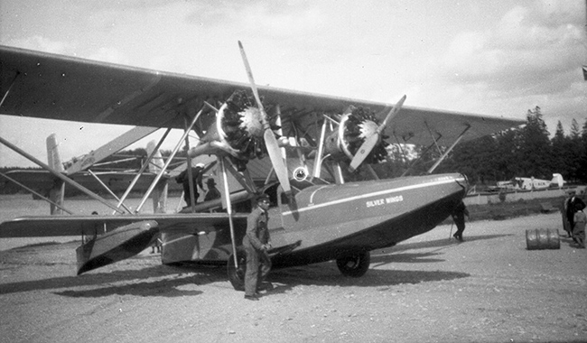 SE-EKN ca 1936-1937. Plats okänt. Foto: Staffan Alm