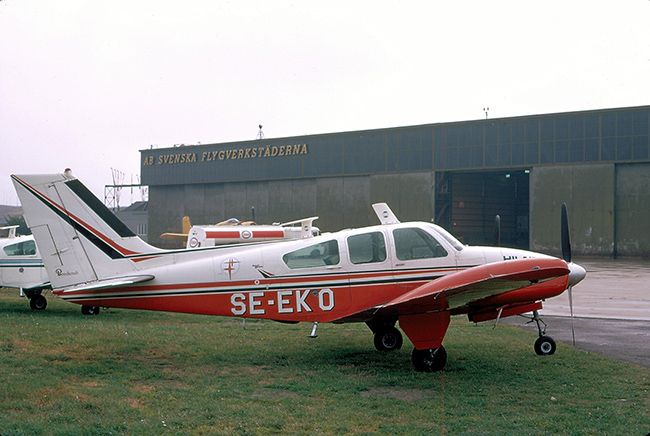 SE-EKO på Bulltofta 1969-09-26. Foto: Leif Fredin