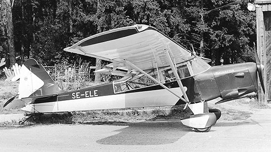 SE-ELE på Västerås Johannisberg den 1969-07-24. Foto: Lars E. Lundin