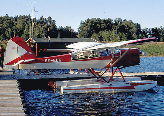 SE-ELG vid Kungshatt (Stockholm) 1970-08-20. Foto: Leif Fredin