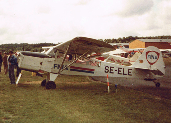 SE-ELE på Säve 1981-08-22. Foto: Nils-Olof Andersson