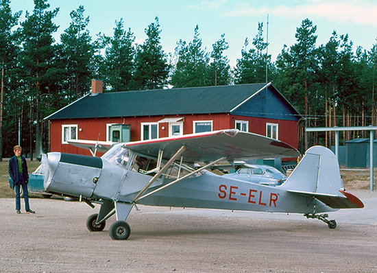 SE-ELR på Mohed 1976-05-08. Foto: Benny Karlsson