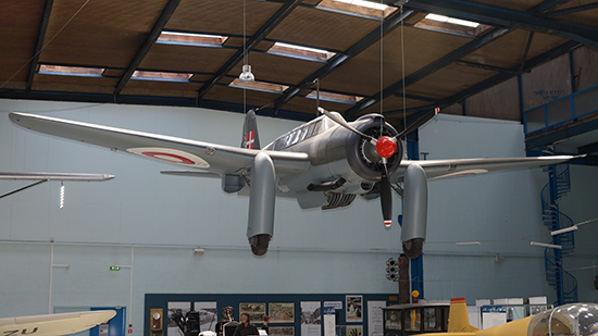 Saab 17A, nr 17320 i Danmarks Tekniska Museum i Helsingör sommaren 2012.<br />Johnny Comstedt
