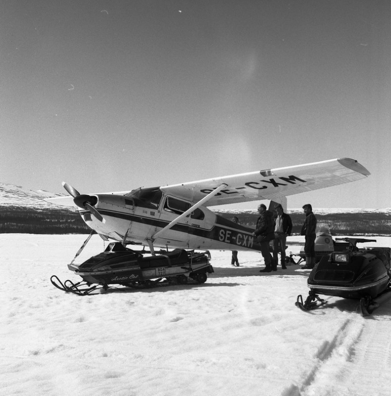 Bilderna är från Klimpfjäll maj 1985 och från Hägernäs 2008