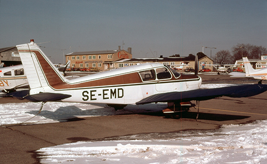 SE-EMD på Bromma 1981. Foto: Freddy Stenbom