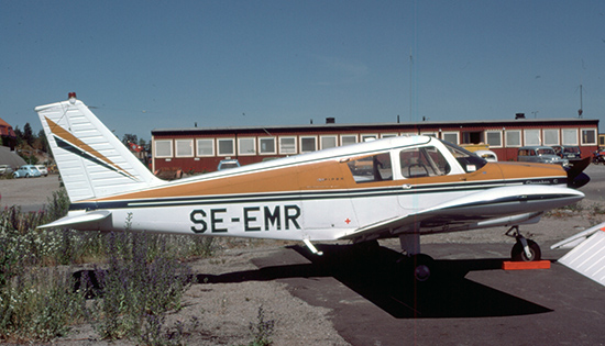 SE-EMR på Bromma 1975-06-02. Foto: Benny Karlsson