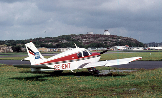 SE-EMT på Torslanda ca 1975. Foto ur Freddy Stenboms donerade arkiv