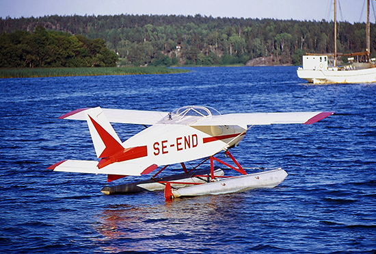 SE-END vid Hägernäs 1970-08-20. Foto: Leif Fredin