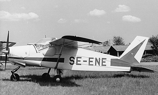 SE-ENE på Ljungbyhed 1968-05-26. Foto: Lars E. Lundin.