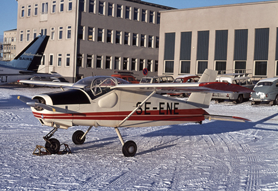 SE-ENE på Bromma 1970 ca. Foto: Hans Boëthius