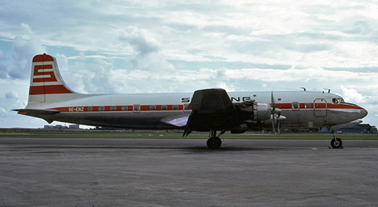 SE-ENZ på Torslanda den 31 augusti 1971. Foto: Rolf Larsson