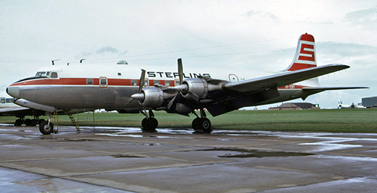 SE-ENY på Kastrup den 31 maj 1972. Foto: Rolf Larsson