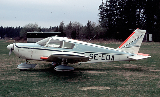 SE-EOA på Västerås Johannesberg 1972-05-09. Foto: Freddy Stenbom