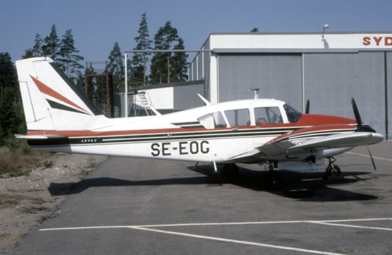 SE-EOG på Oskarshamn 1981. Foto: Freddy Stenbom