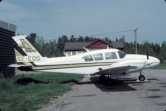 SE-EOG i Oskarshamn 1983-05-21. Foto: Lars E Lundin