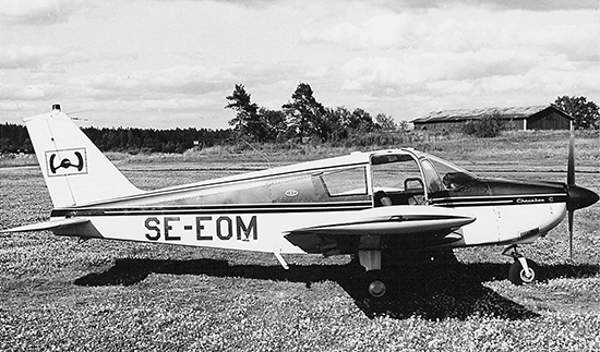 SE-EOM på Nyköping, Brandholmen 1967-07-15. Foto: Lars E. Lundin