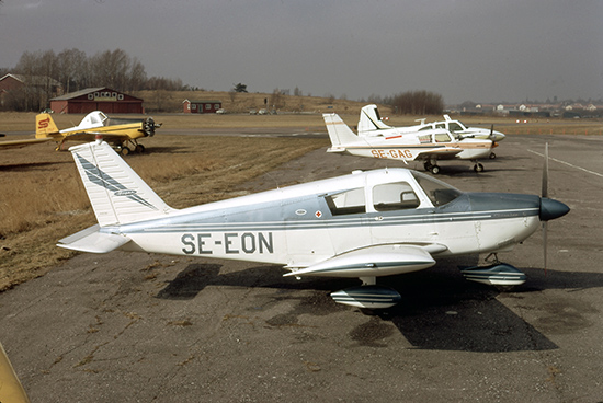 SE-EON på Nyköping, Brandholmen 1973-03-24. Foto: Villy Karlsson