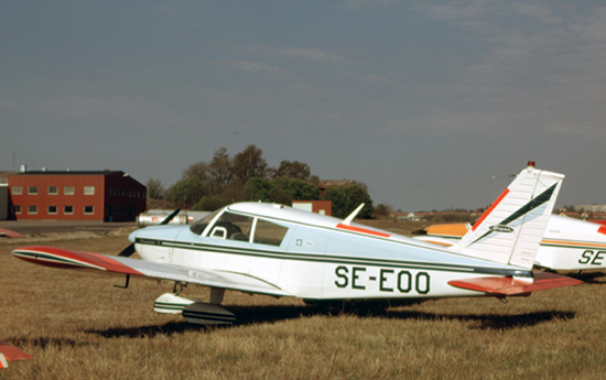 SE-EOO den 1974-05-12 på Brandholmen, Nyköping. Foto: Benny Karlsson