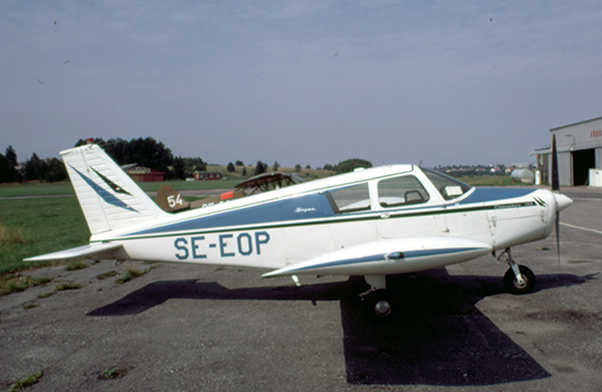 SE-EOP på Brandholmen, Nyköping 1973-07-27. Foto: Leif Fredin