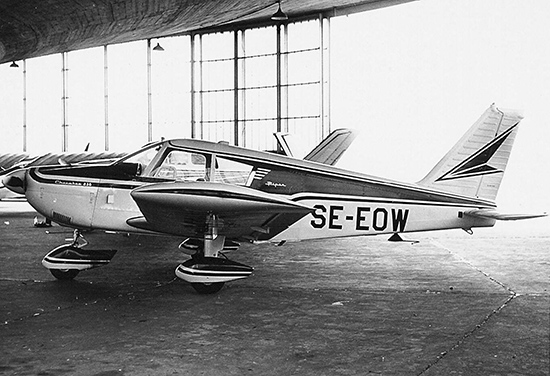 SE-EOW på Grimbergen, Belgien 1965-05-04. Foto via Lars E Lundin.