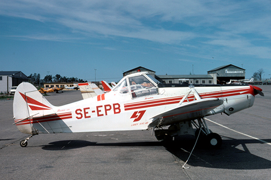 SE-EPB på Bromma 1977. Foto: Freddy Stenbom