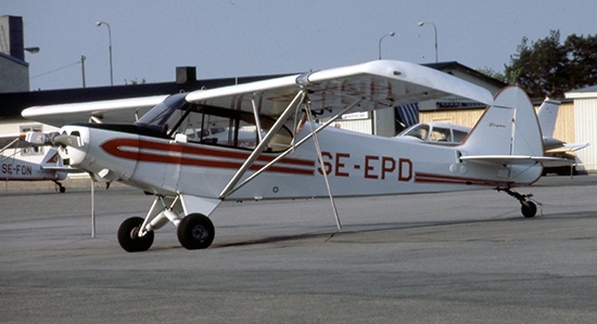 SE-EPD på Bromma våren 1990. Foto: Freddy Stenbom