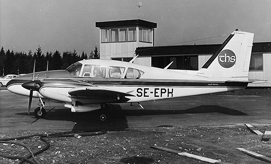 SE-EPH på Feringe, Ljungby 1969-05-01. Foto: Lars E Lundin