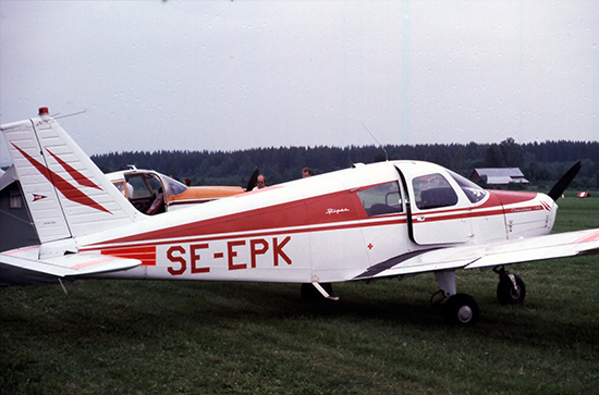 SE-EPK maj 1980. Plats ej känt. Foto ur Freddy Stenbom donerade samling.