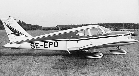 SE-EPO på Malmen 1967-09-24. Foto: Lars E Lundin