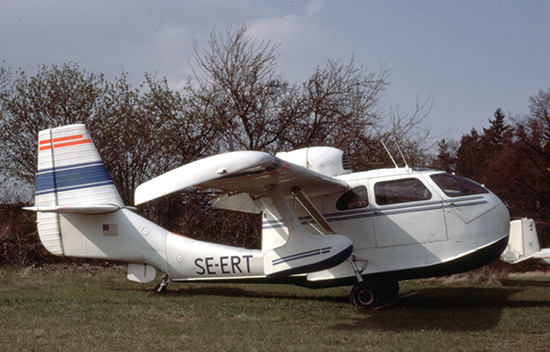 SE-ERT på Skå Edeby i juli 1986. Foto: Freddy Stenbom