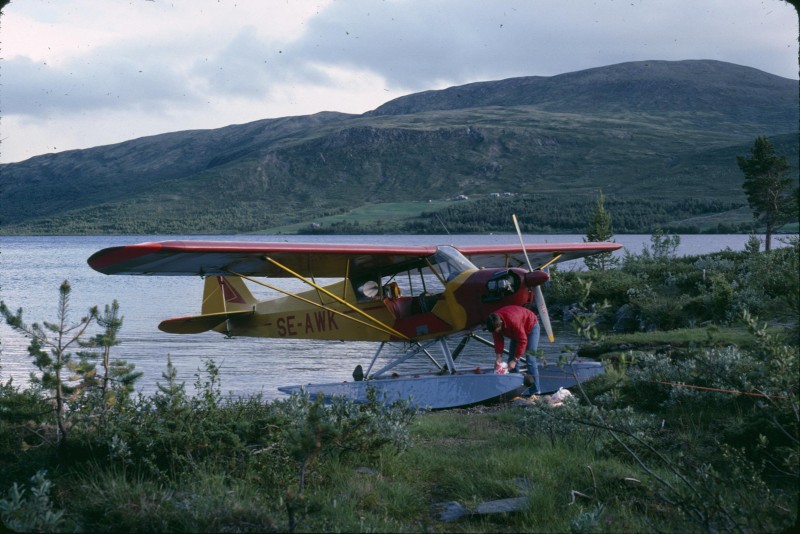 Norska fjällen väster om Otta, juli 1978. Foto Jörgen Gustafsson