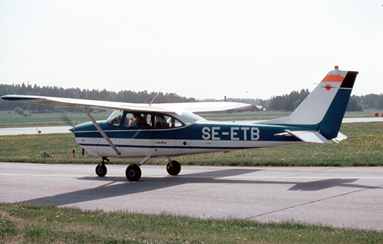 SE-ETB juni 1979. Plats okänd. Foto: Freddy Stenbom