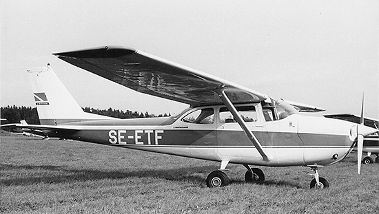 SE-ETF på Malmen 1967-09-24. Foto: Lars E. Lundin