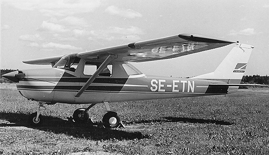 SE-ETN på Skå Edeby 1967-07-12. Foto: Lars E. Lundin