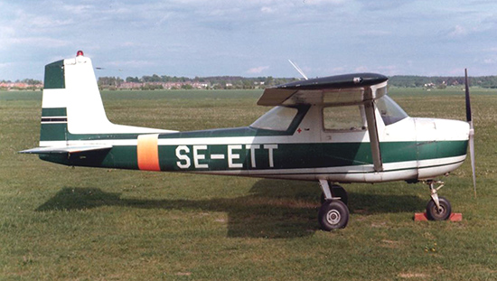 SE-ETT på Gustavsvik, Örebro 1976-06-12. Foto: Hans Göran Spritt