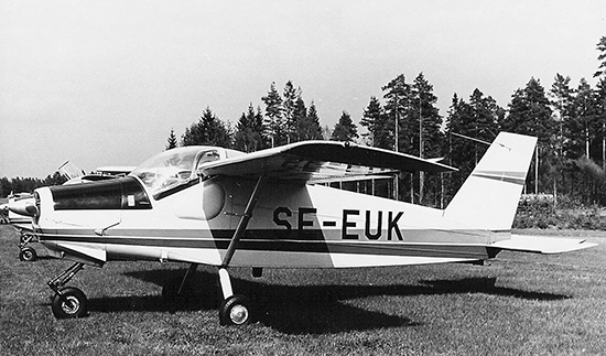 SE-EUK på Hagshult 1970-05-17. Foto: Lars E Lundin.