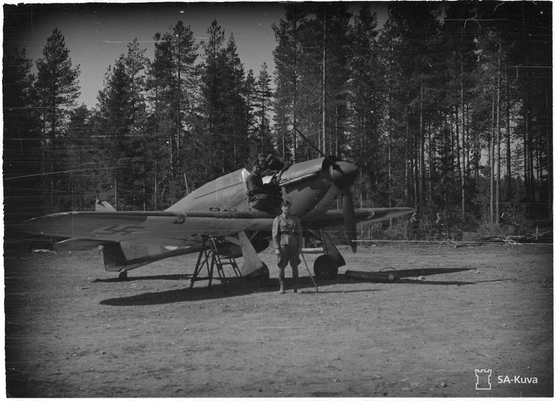 Hurricane MK I Finska Flygvapne