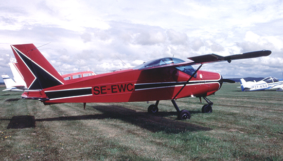 SE-EWC på Getterön, Varberg ca 1995. Foto: Sven-Erik Jönsson